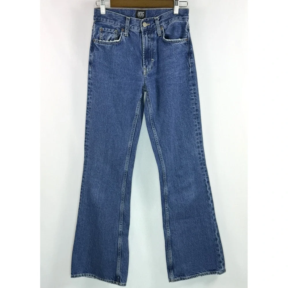 BDG Urban Outfitters Denim Jeans Womens Bootcut Size 25 Blue Solid